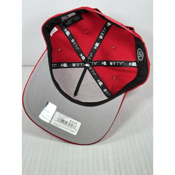 New Era Detroit Red Wings NHL A-Frame 9FIFTY Adjustable SnapBack Hat Cap NWT - Picture 5 of 5